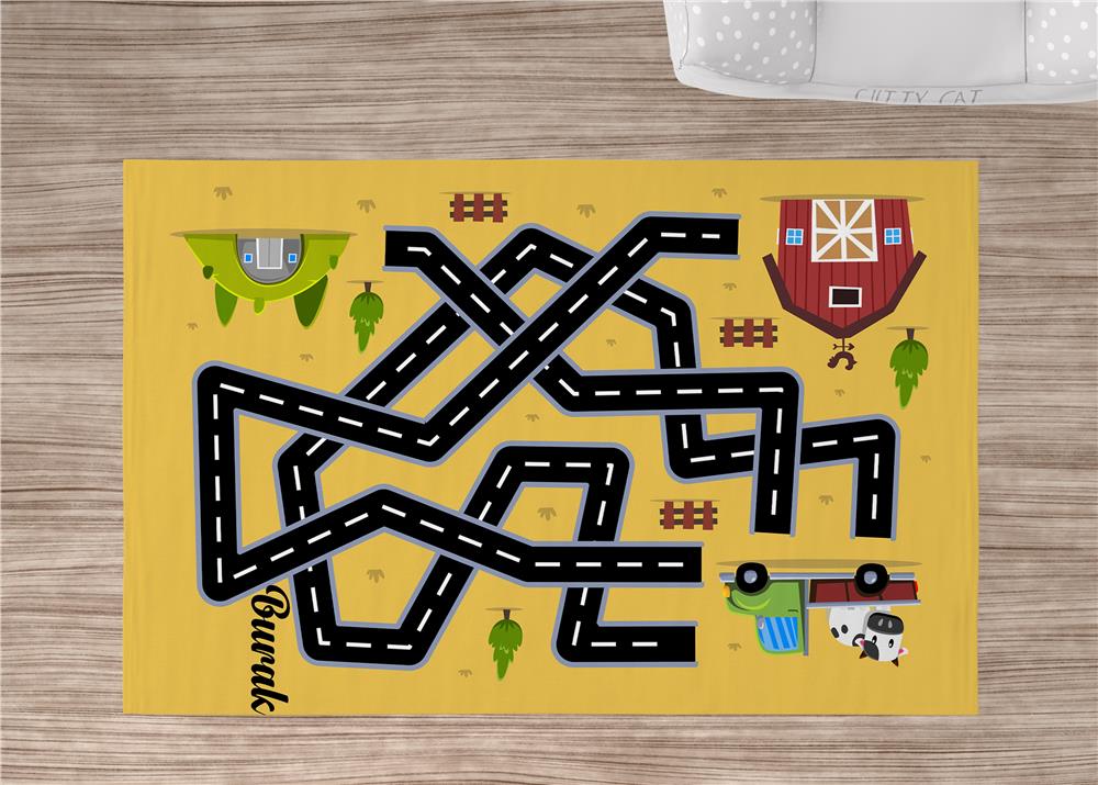 Kişiye Özel 9mm Dod Taban Halı