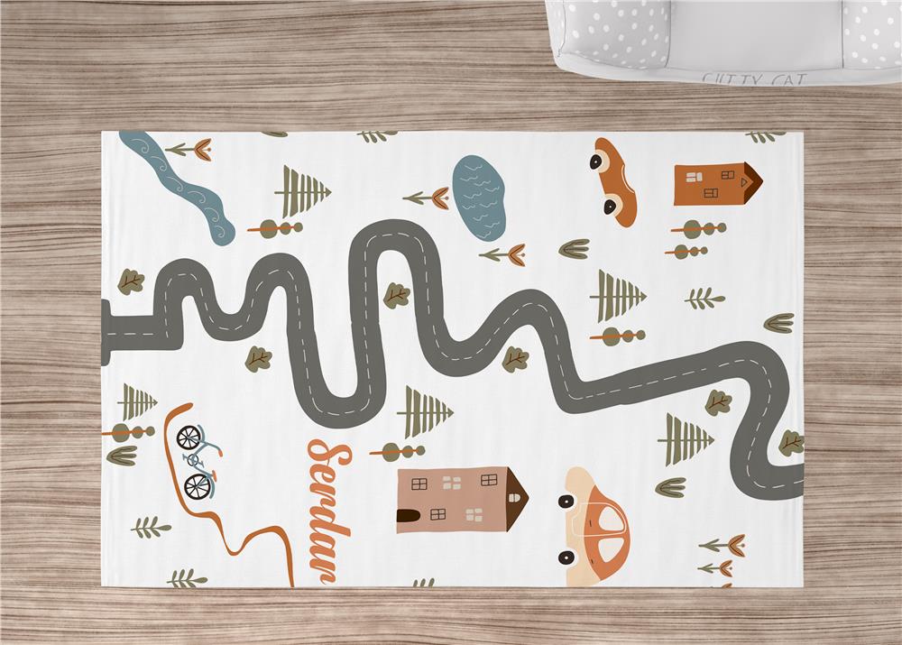 Kişiye Özel 9mm Dod Taban Halı