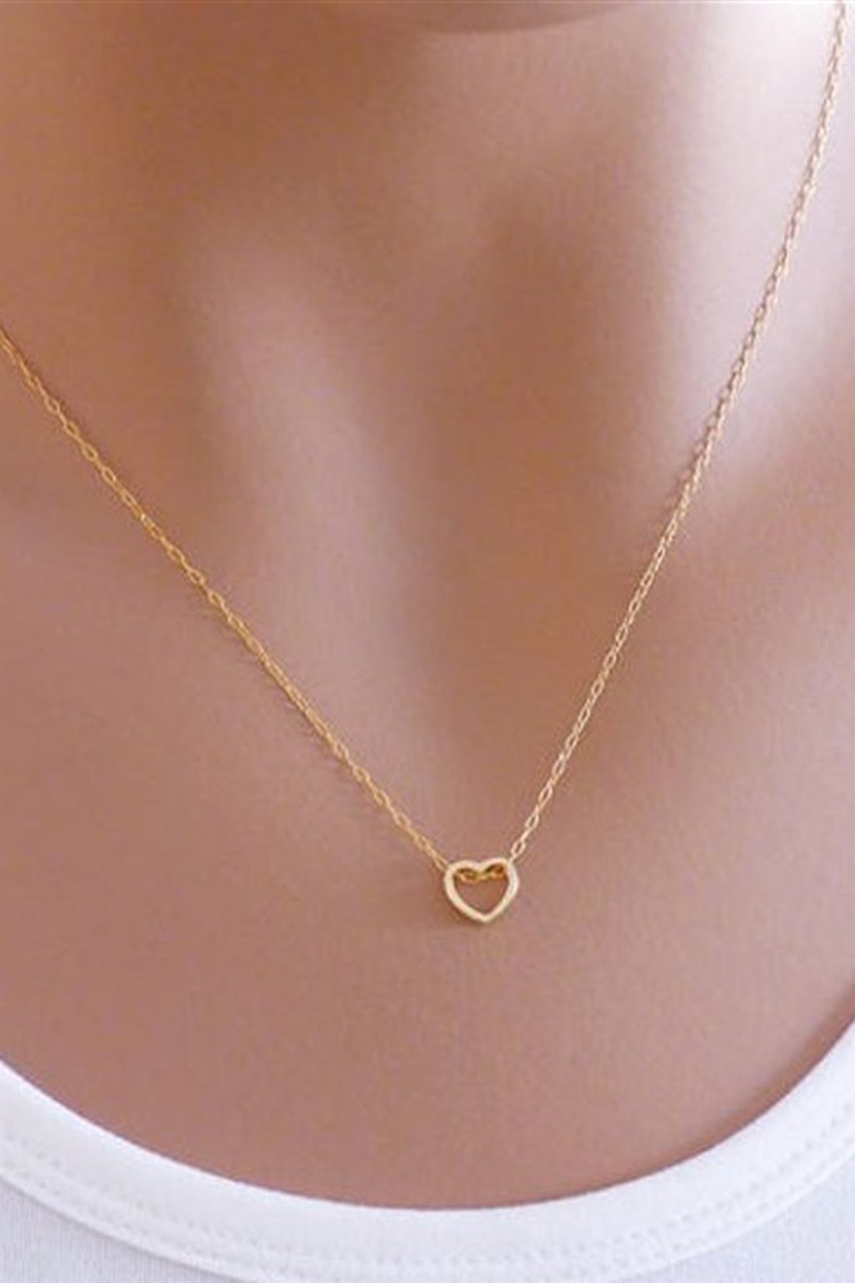 BOŞ KALP KOLYE - AK0237