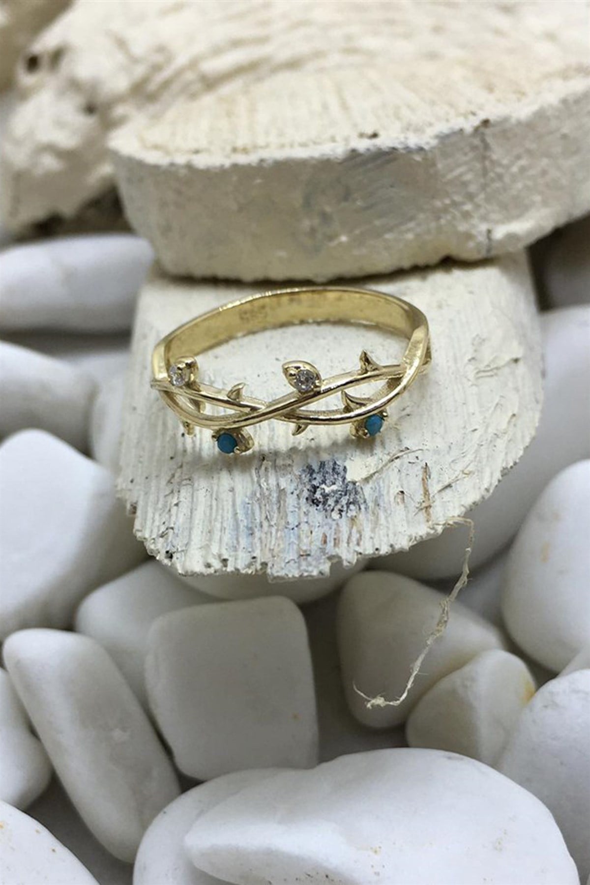 DİKEN 2 MİNİMAL YÜZÜK - AK841