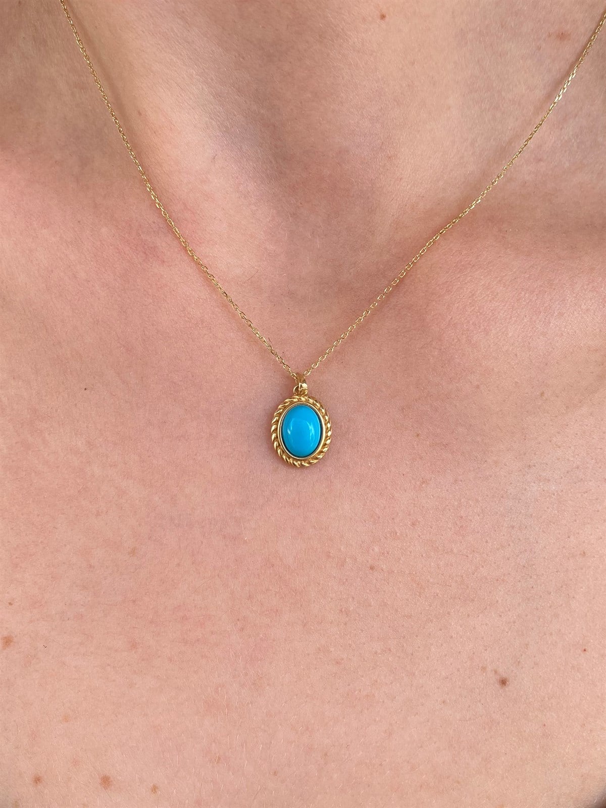 FİRUZE KOLYE -AK1504