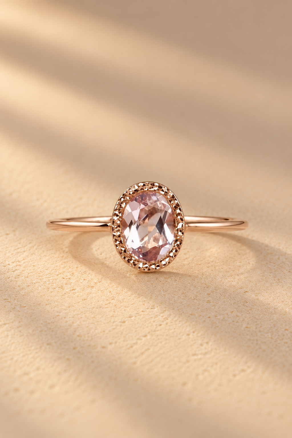 GARNET TAŞLI TEKTAŞ YÜZÜK - AK0091