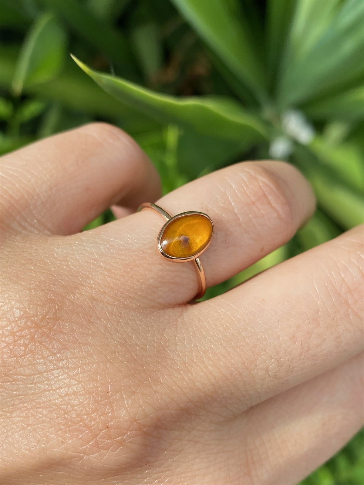 KEHRİBAR YÜZÜK-AK1481