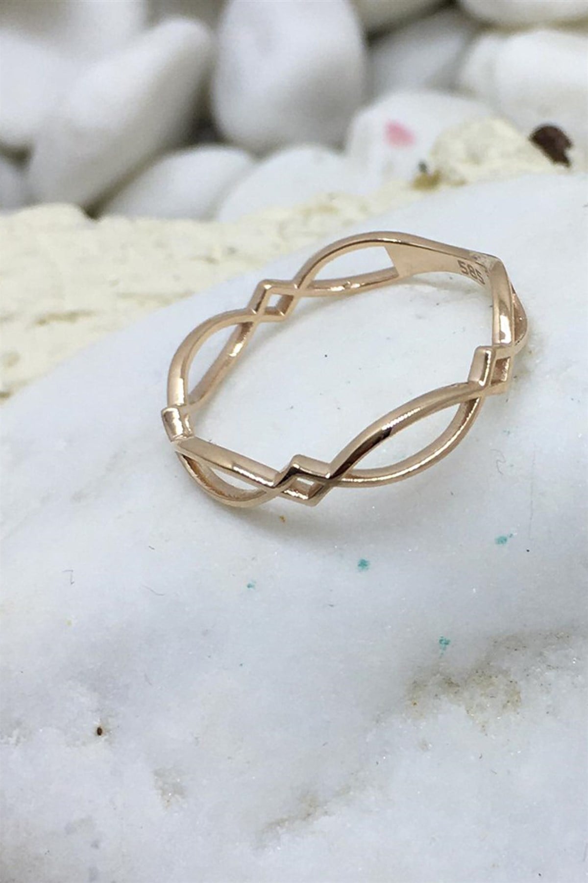 ROSE MİNİMAL YÜZÜK - AK843