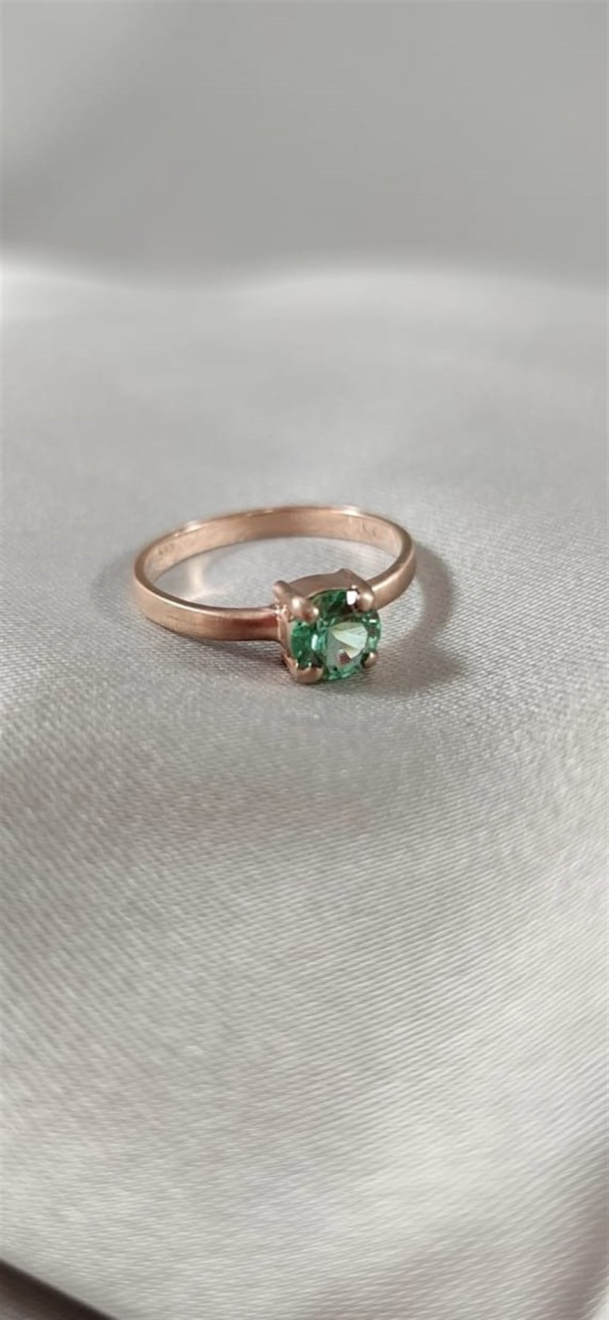 SAN DİAGO GREEN TOPAZ YÜZÜK - AK742
