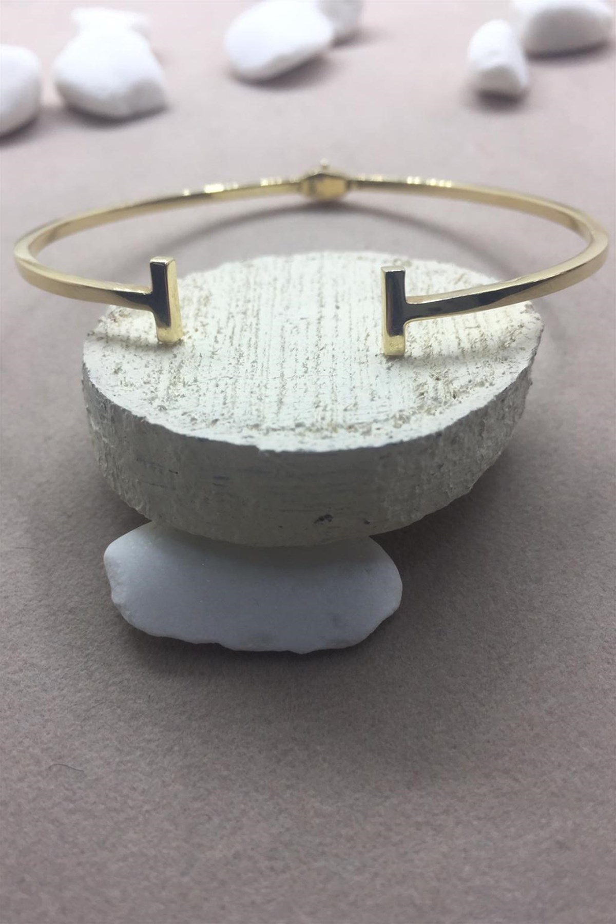 T BİLEZİK SARI TAŞLI - AK0693