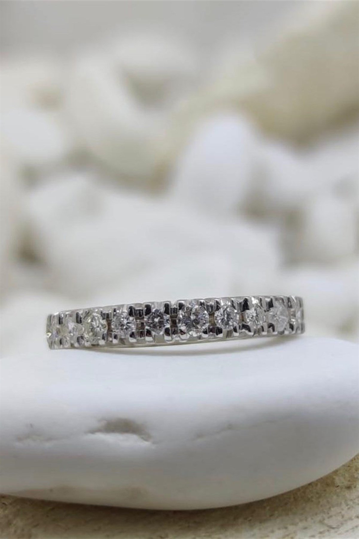  PIRLANTA SIRATAŞ YÜZÜK 0,62CT - AK988