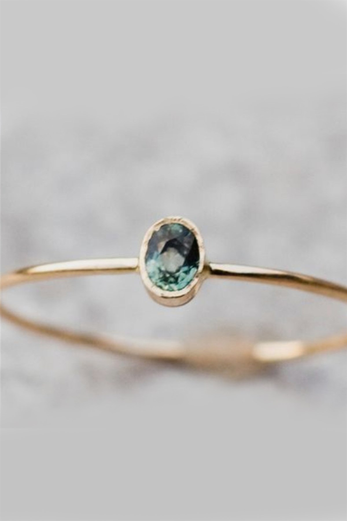 AKUAMARİN YÜZÜK - AK0205