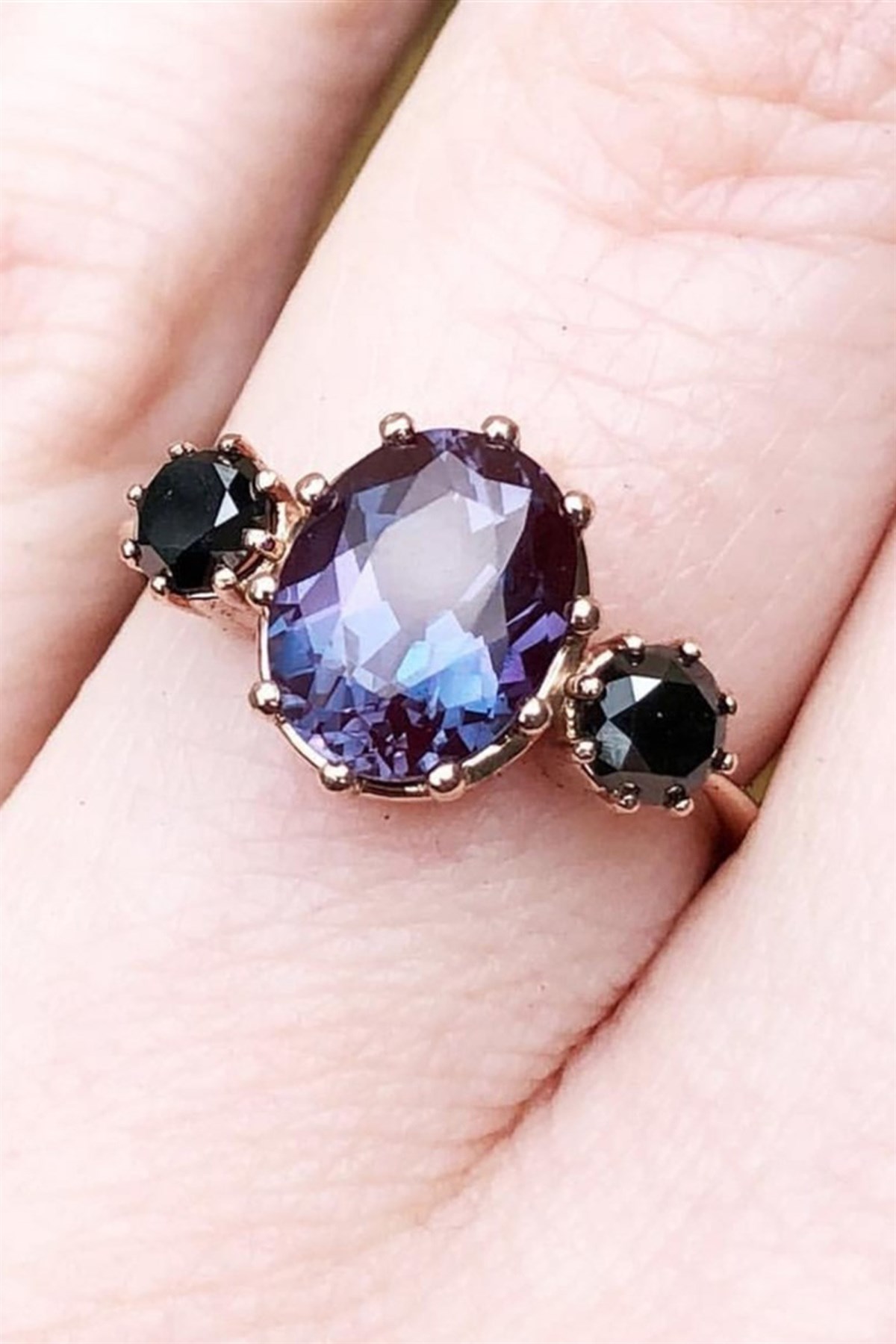 ALEKSANDRA TAŞLI YÜZÜK - AK172