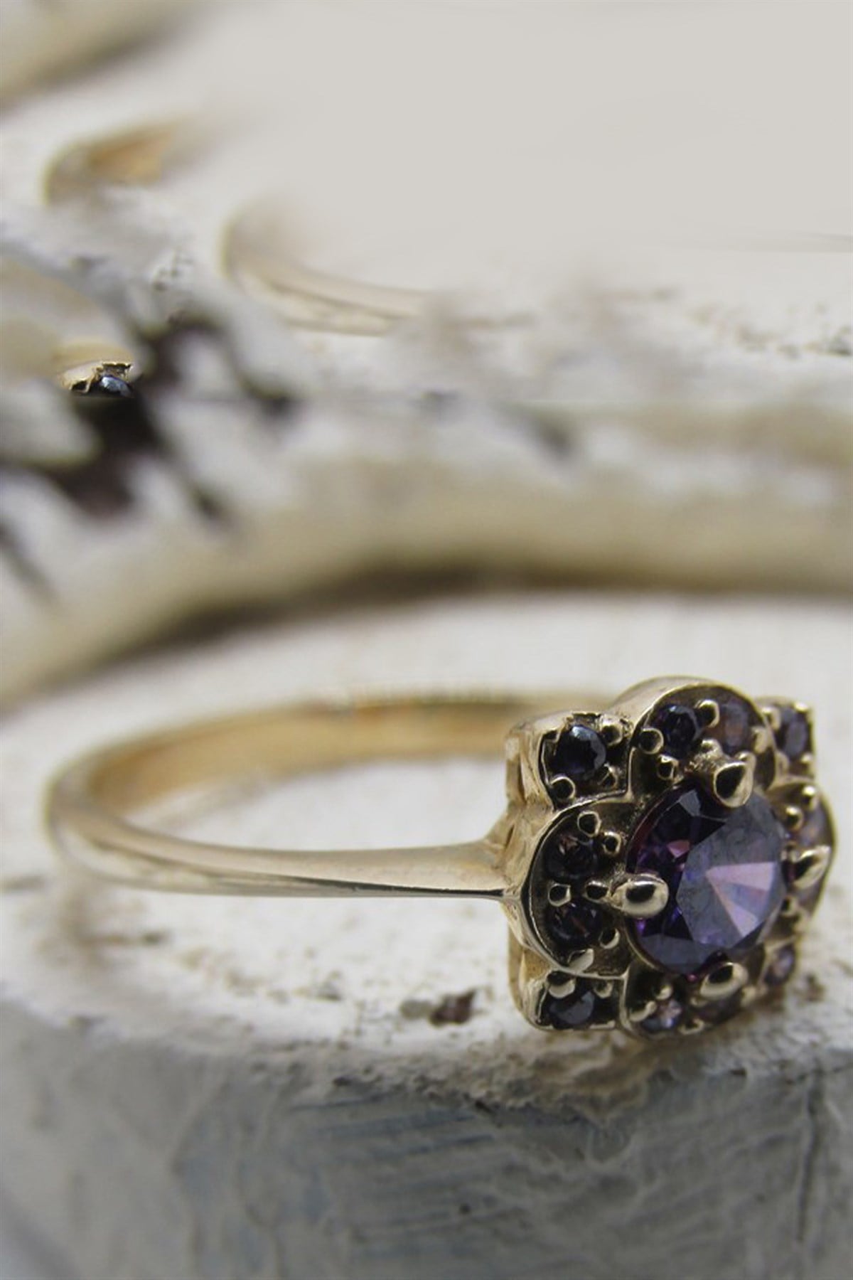 AMETİS TAŞLI YÜZÜK - AK0673