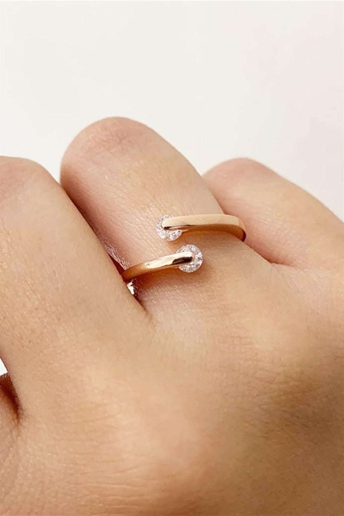 ÇİFT TAŞ YÜZÜK - AK0583