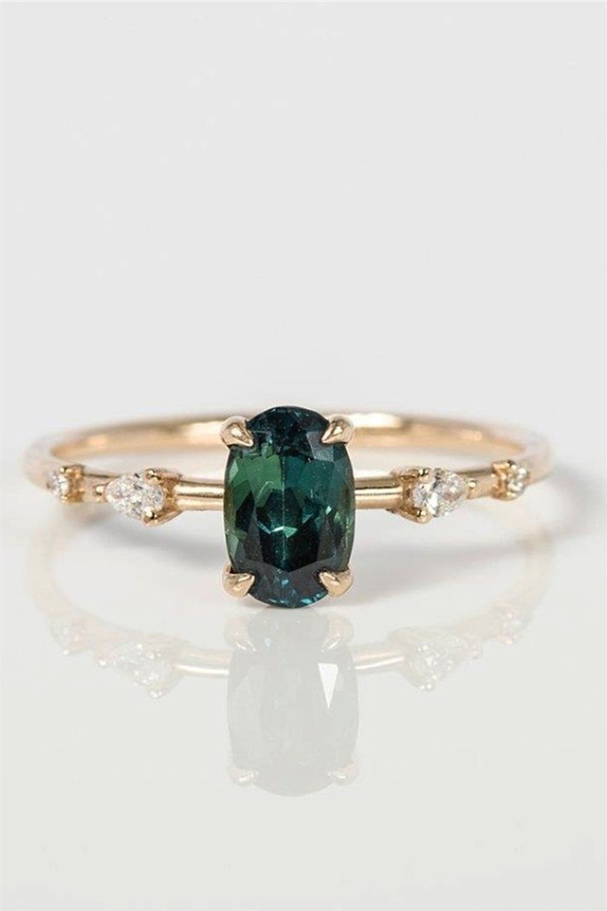 FEDERE GREEN TOPAZ PIRLANTA - AK893