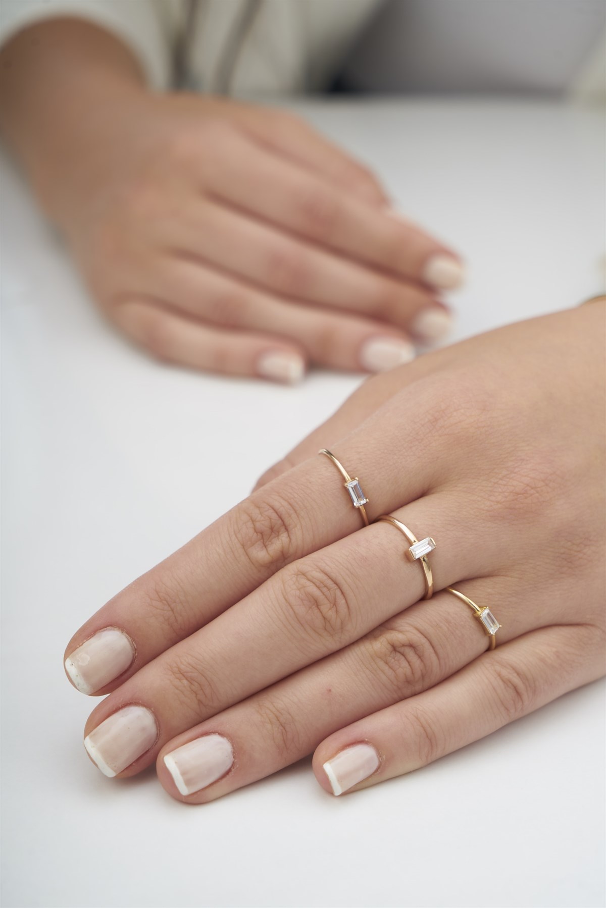 MİNİMAL BAGET YÜZÜK - AK1160