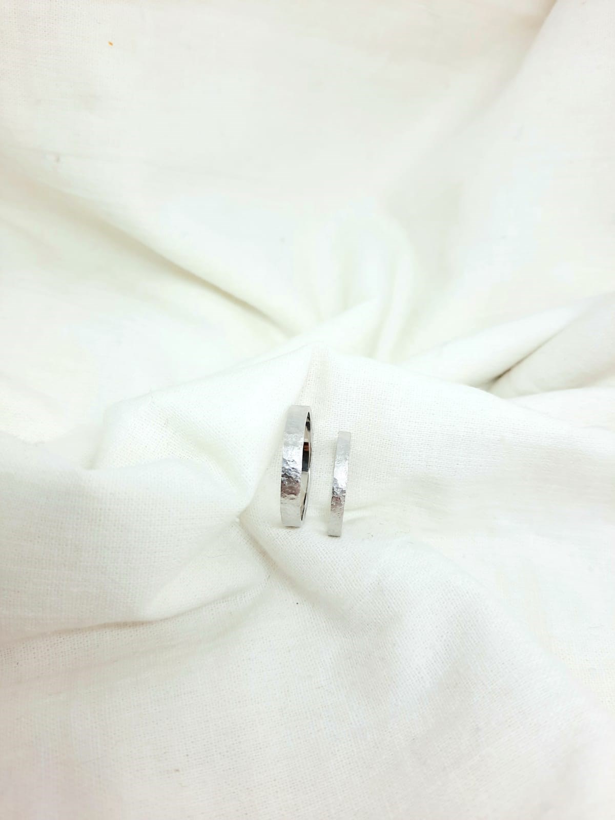 PASİFİK ALYANS 2 MM 3 MM BEYAZ ALTIN ÇİFT - AK1230