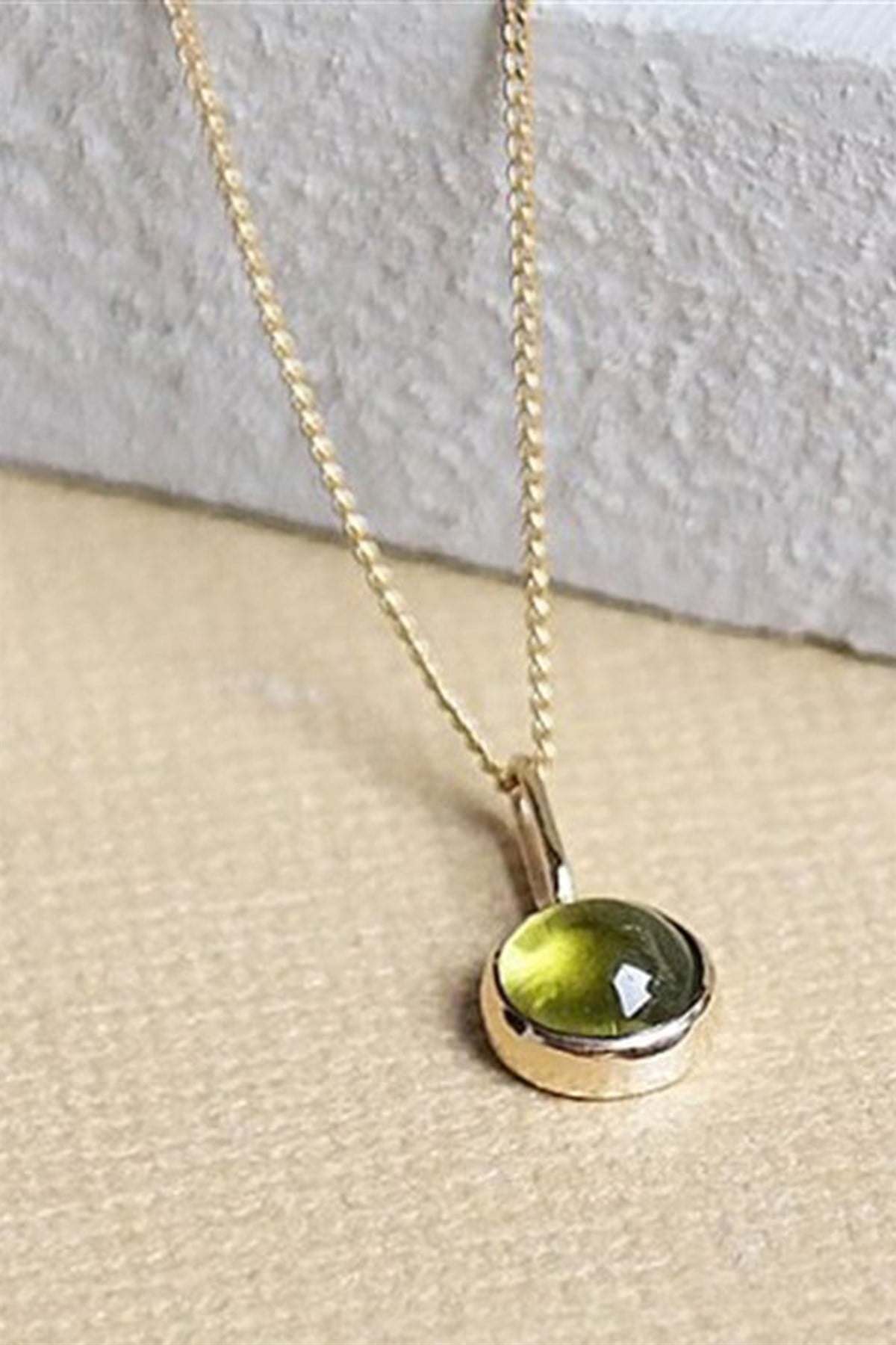 PERİDOT KOLYE - AK0221