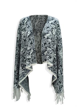 Kadın Kemik Dokuma Püsküllü Omuz ŞalıŞAL