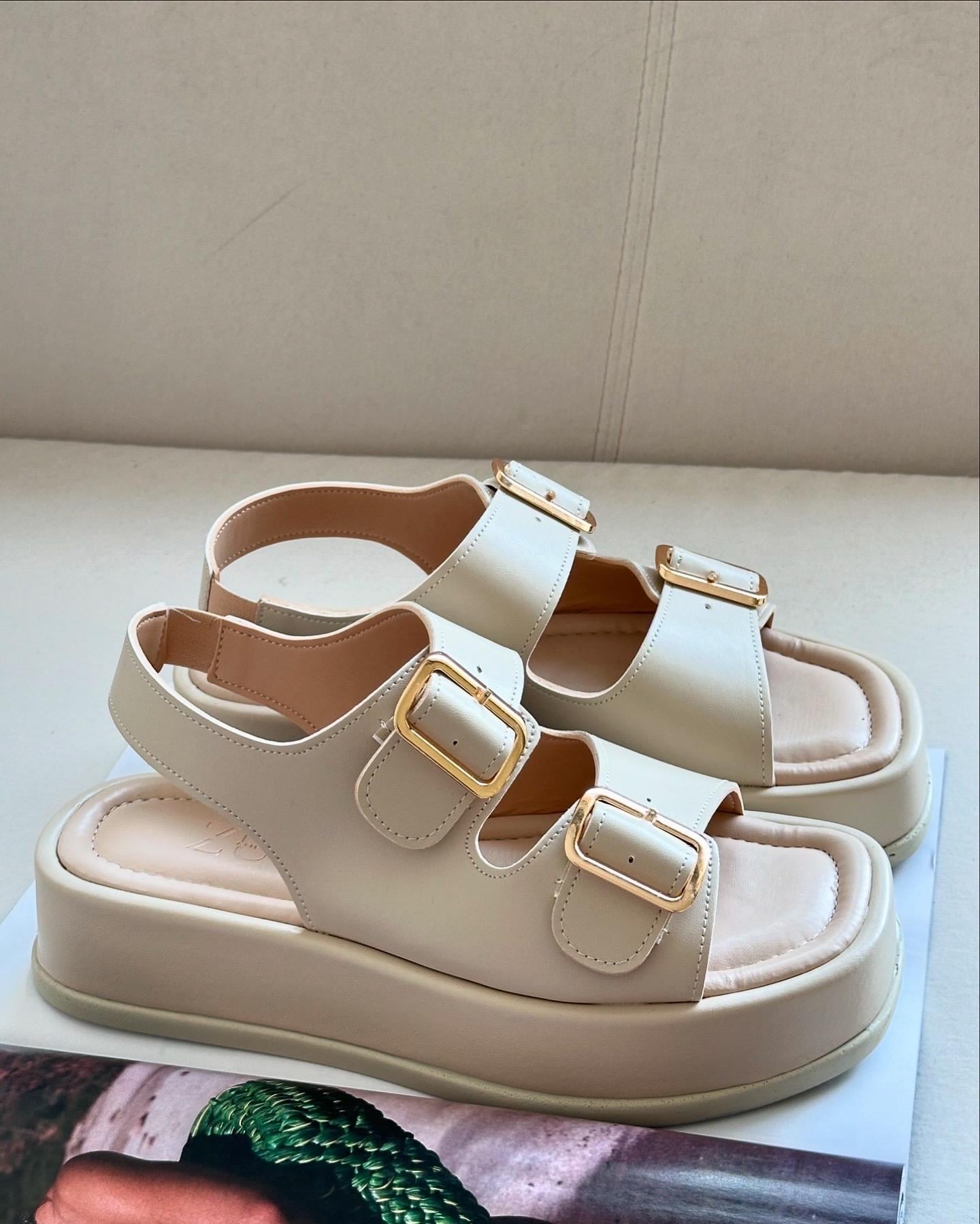 ZUUMSandaletCarle Kadın Sandalet - Bej Cilt