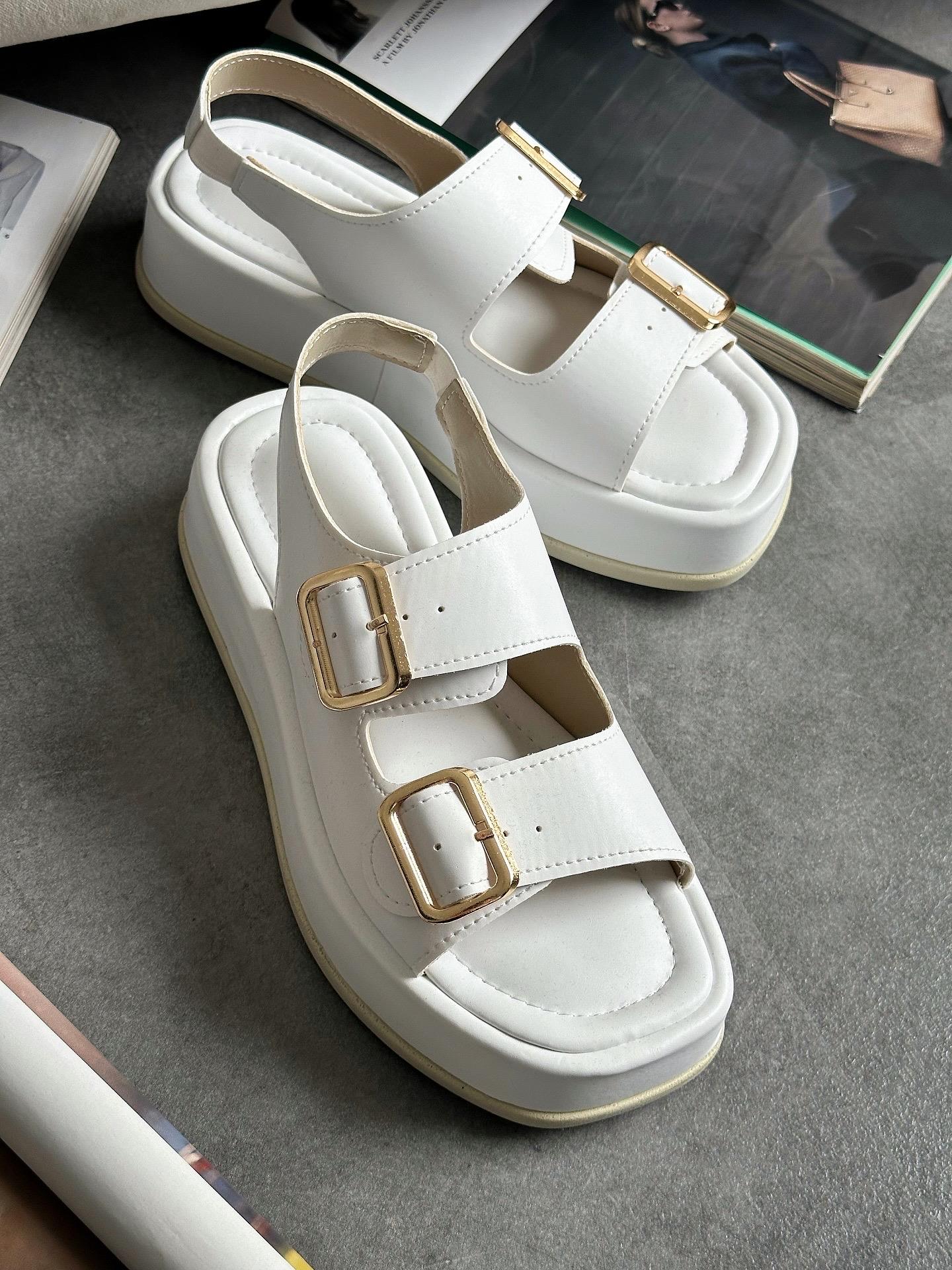 ZUUMSandaletCarle Kadın Sandalet - Beyaz Cilt