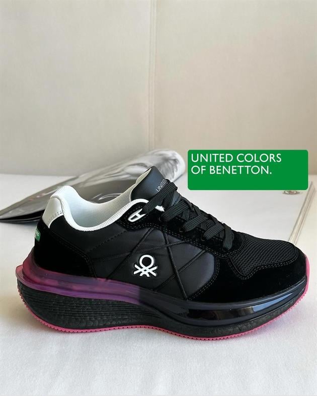 UNITED COLORS OF BENETTONSNEAKERBNT-10044 Benetton Kadın Sneaker - Siyah