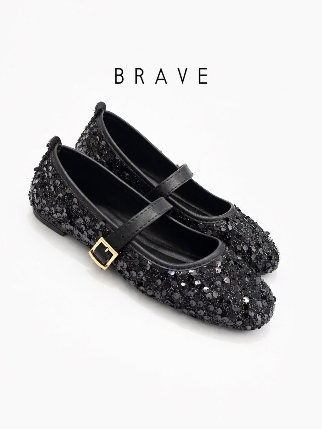 ZUUMBABET & LOAFERBrave Mary Jane Kadın Babet - Siyah & Siyah