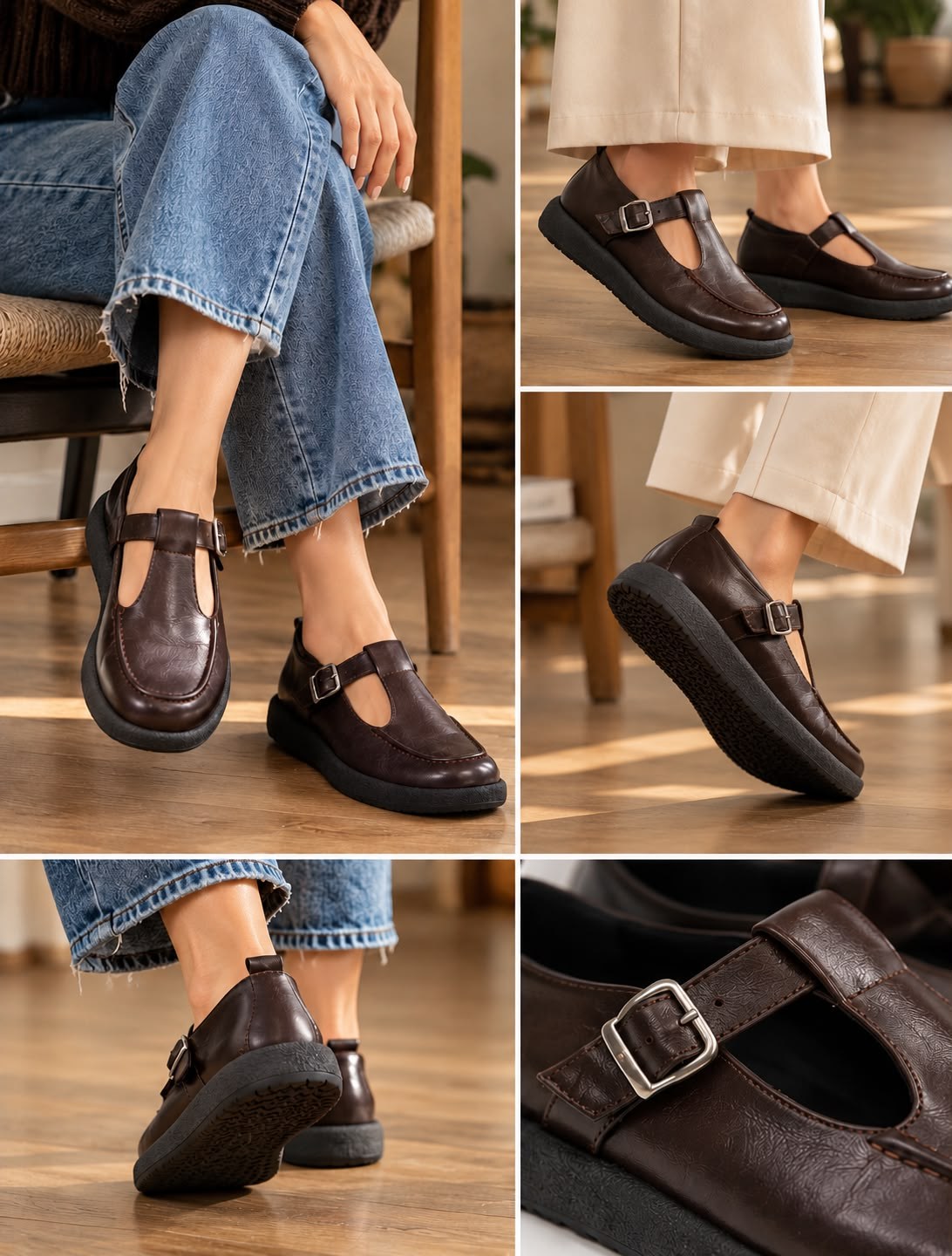 ZUUMBABET & LOAFERBresa Günlük Kadın Makosen Ayakkabı - Kahve Rustik