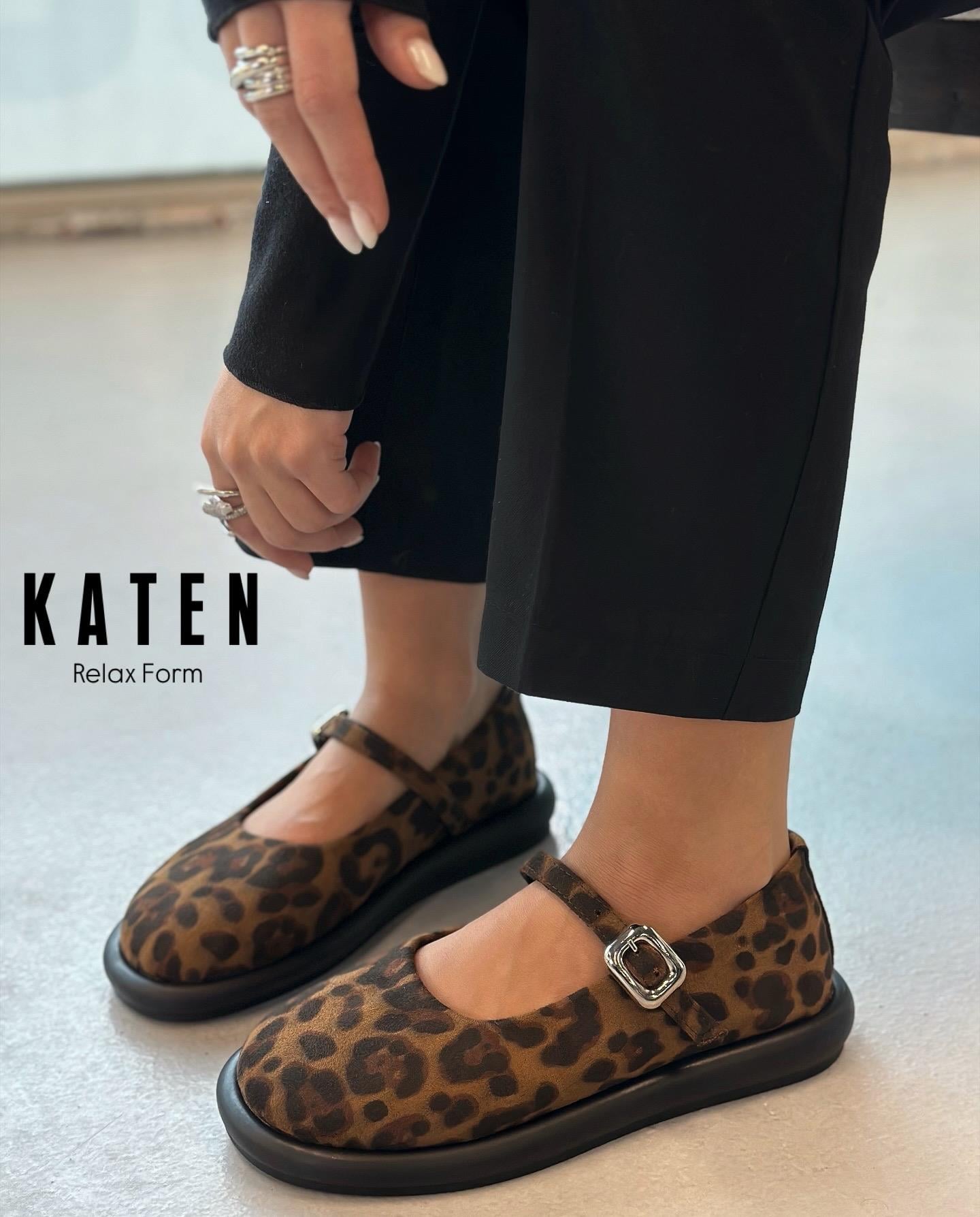 ZUUMMakosen & OxfordKaten Günlük Mary Jane Kadın Ayakkabı - Leopar