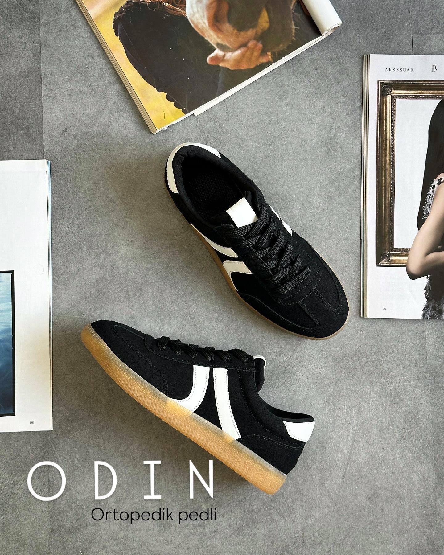ZUUMSNEAKEROdin Kadın Sneaker - Siyah & Beyaz