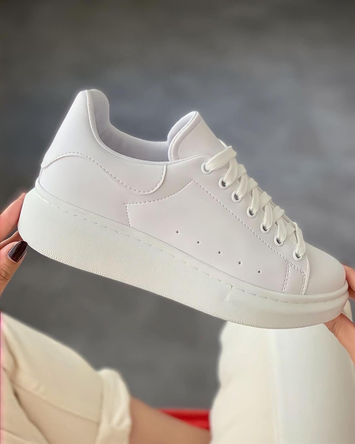 ZUUMSNEAKEROneway Kadın Spor Ayakkabı - Beyaz & Beyaz