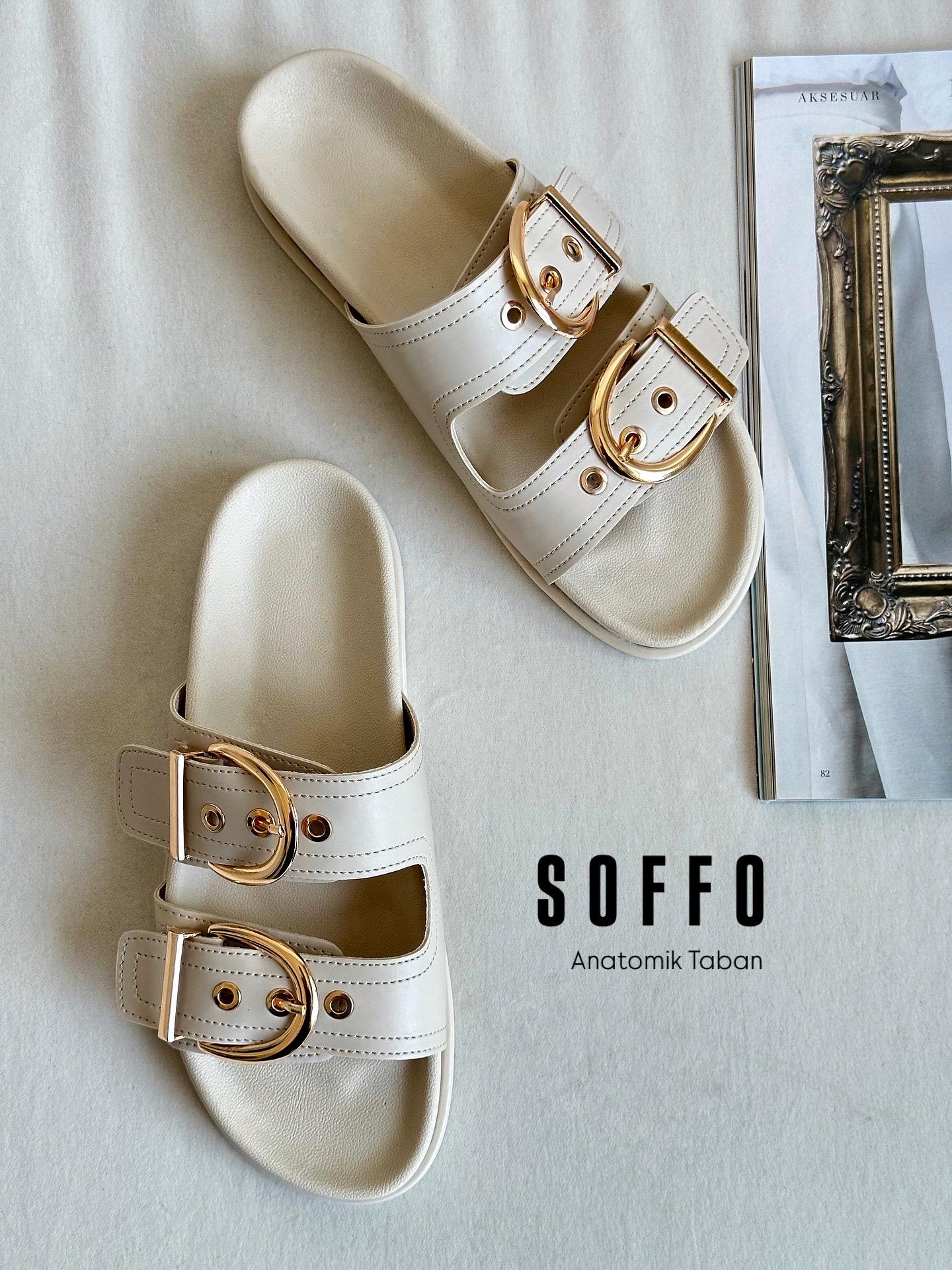 ZUUMTerlikSoffo Tokalı Kadın Terlik - Bej Cilt