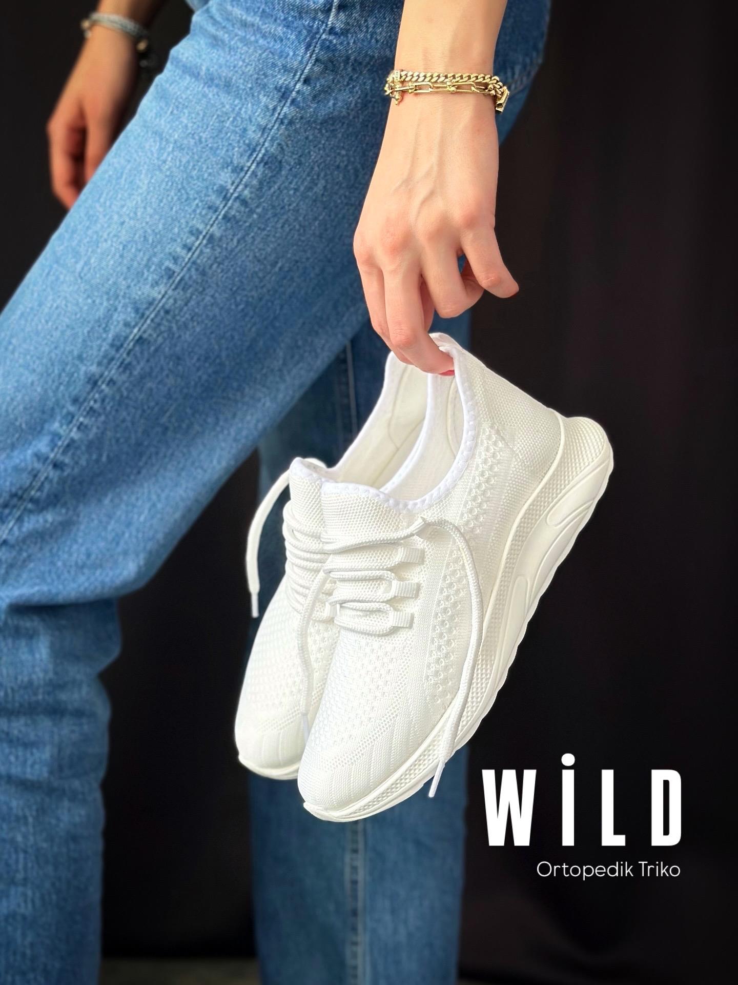 ZUUMSNEAKERWild Kadın Sneakers - Beyaz