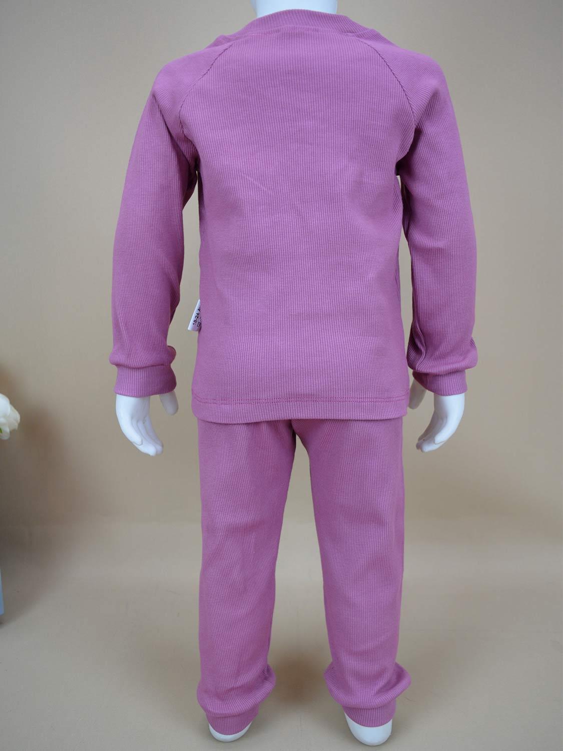 Ana Kuzusu Çocuk Özel Tasarım  Kelebek Desen Çocuk Alt Üst Takım 