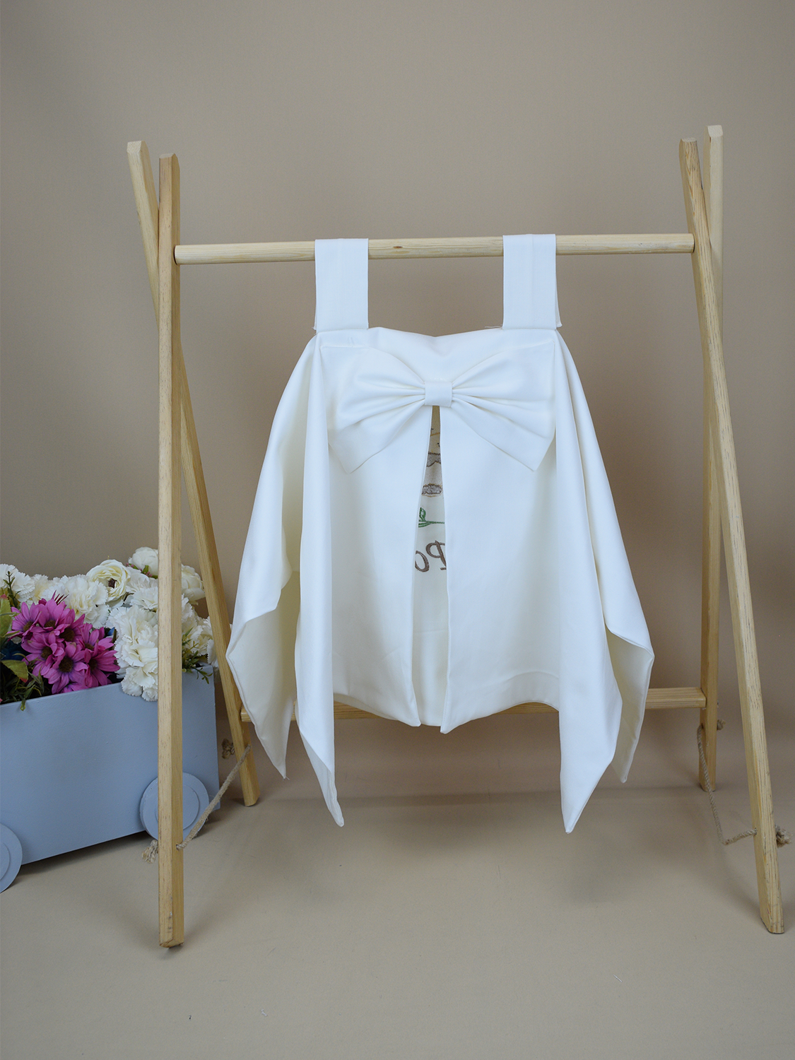 Ana Kuzusu İsme Özel Puset Örtüsü Nakışlı Aslan Nakış Desen   3ASL125