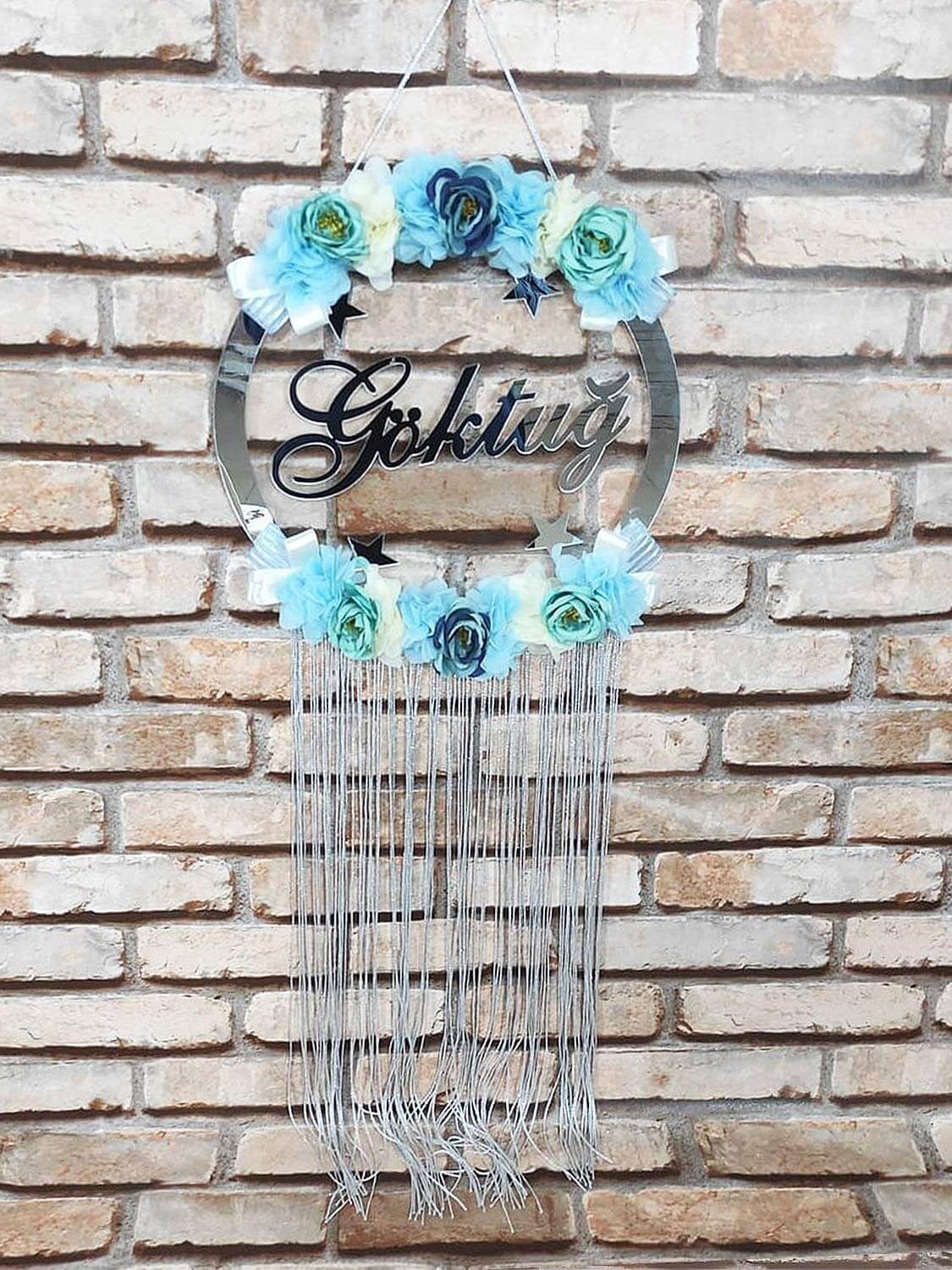 Ana Kuzusu İsme Özel Şeffaf Pleksi Kapı Süsü 1KSP01