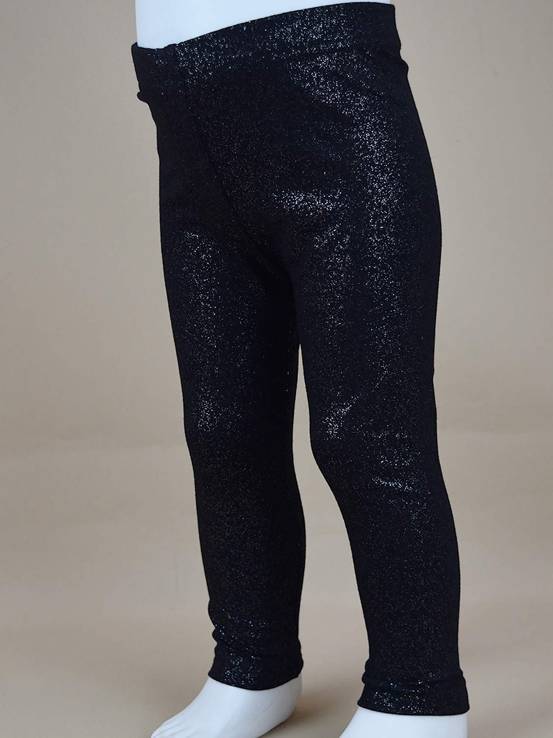 Ana Kuzusu Kız Çocuk Simli Esnek Likralı Tayt