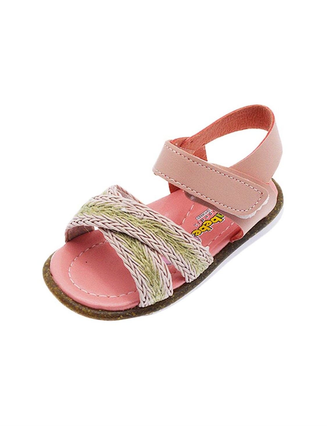 Şirin Bebe Kız Bebek Tek Bantlı Ortopedik Sandalet