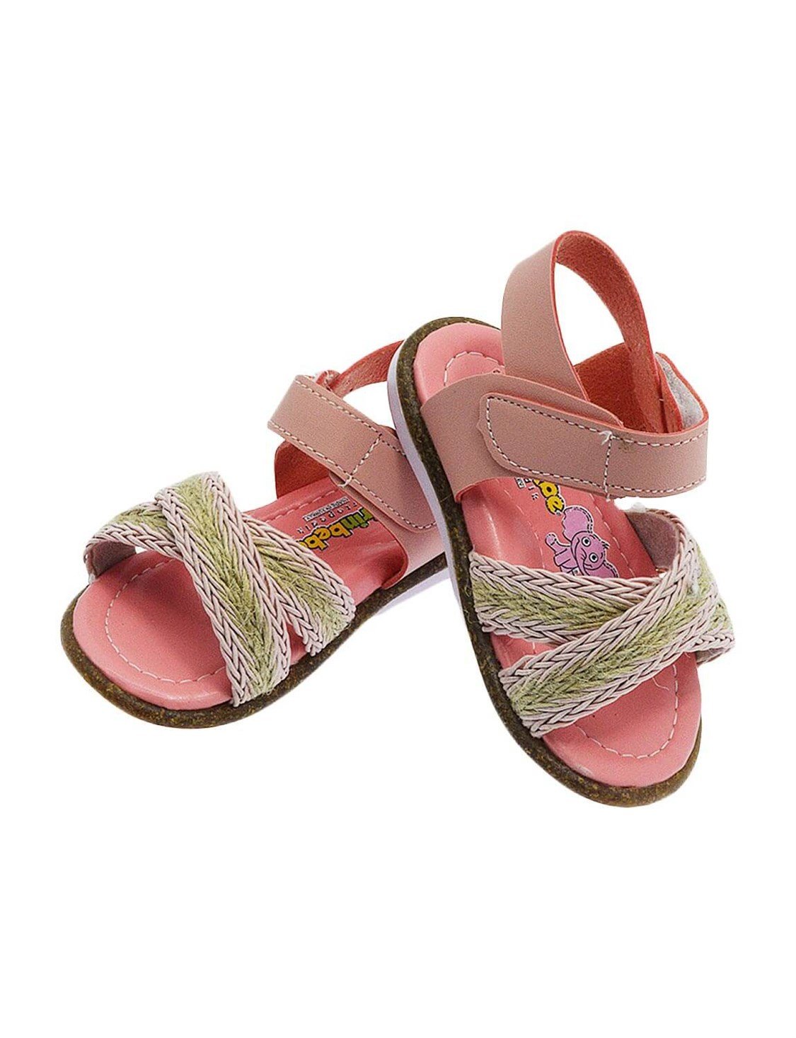 Şirin Bebe Kız Bebek Tek Bantlı Ortopedik Sandalet