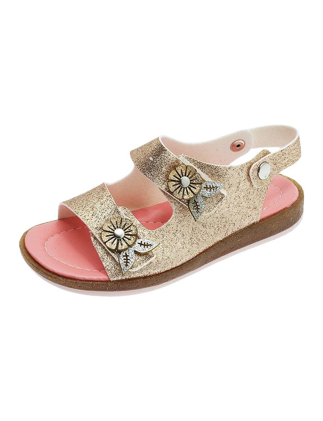 Şirin Bebe Kız Çocuk Çift Bantlı Ortopedik Sandalet