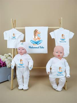 Ana Kuzusu İsme Özel Anne Bebek  Baskı  Hastane Çıkışı Özel Baskı 10ABB05