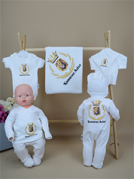 Ana Kuzusu İsme Özel   Aslan Baskı  Hastane Çıkışı Özel Baskı 10ASL07