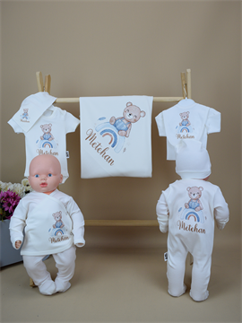 Ana Kuzusu İsme Özel  Ayıcık  Baskı  Hastane Çıkışı Özel Baskı 10AYC12