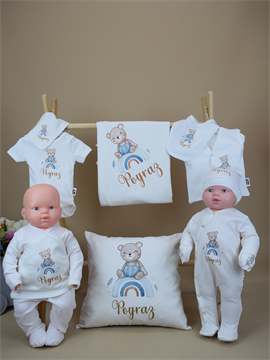 Ana Kuzusu İsme Özel  Ayıcık  Baskı  Hastane Çıkışı Özel Baskı 10AYC13