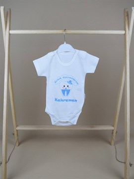 Ana Kuzusu İsme Özel Baskı Çıtçıtlı Badi Dişim Çıktı 1BD61