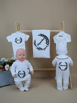 Ana Kuzusu İsme Özel Hastane Çıkışı Arpa Desen  10SAD28