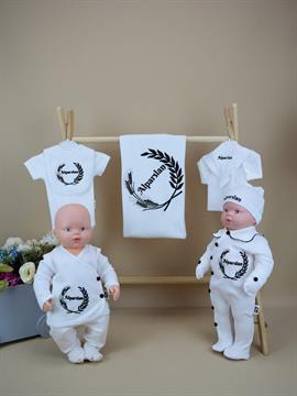 Ana Kuzusu İsme Özel Hastane Çıkışı Arpa Desen  10SAD28