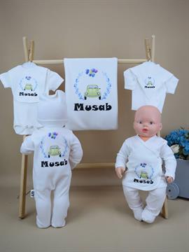 Ana Kuzusu İsme Özel  Hastane Çıkışı Araba Baskı 10ARB10