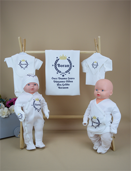 Ana Kuzusu İsme Özel  Hastane Çıkışı Baskı 10BTÇT10