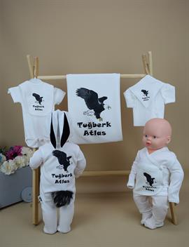 Ana Kuzusu İsme Özel  Hastane Çıkışı Kartal Baskı 10KRT10