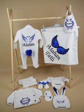 Ana Kuzusu İsme Özel Hastane Çıkışı Melek Kanat Kat 10SMK64