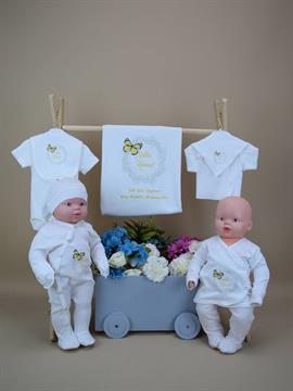 Ana Kuzusu İsme Özel  Hastane Çıkışı Papatya Baskı 10GNS10