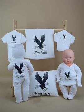 Ana Kuzusu İsme Özel Hastane Çıkışı Yastık  Baskı   11KART11